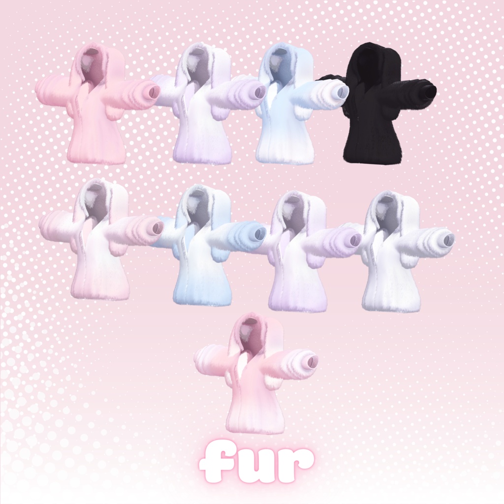 『カリン向け』でかいうさパーカー BIG RABBIT PARKA FOR KARIN