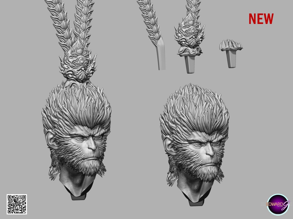 WUKONG 3D STL