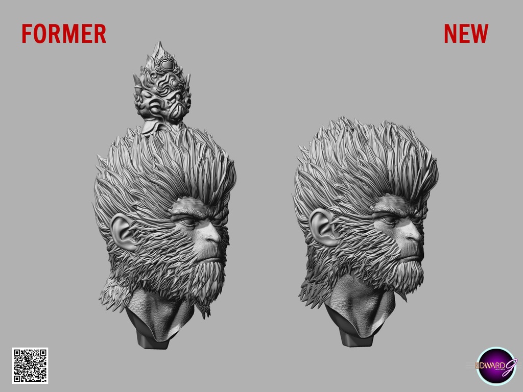 WUKONG 3D STL