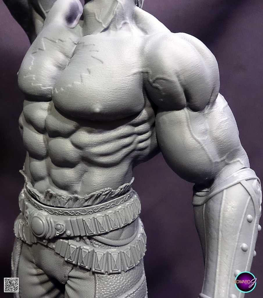 ラオウ Fist Raising Version STL