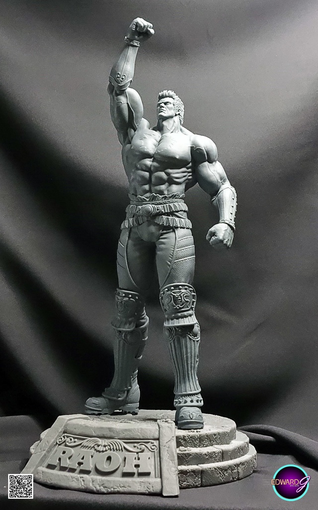 ラオウ Fist Raising Version STL