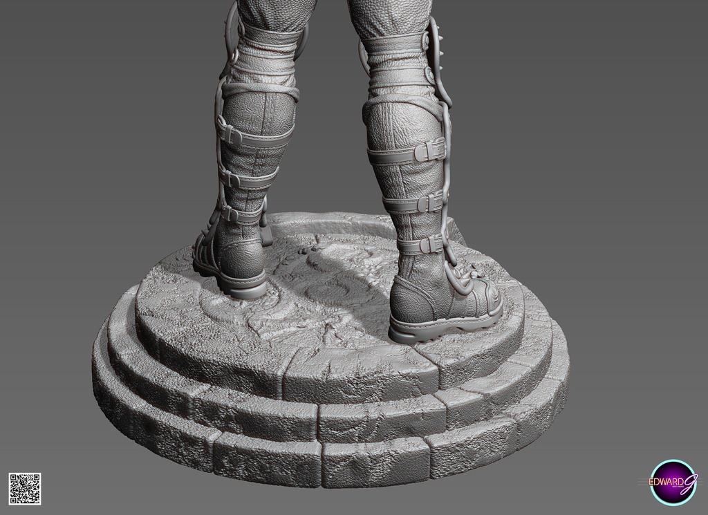 ラオウ Fist Raising Version STL