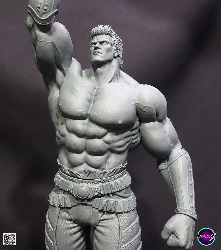 ラオウ Fist Raising Version STL