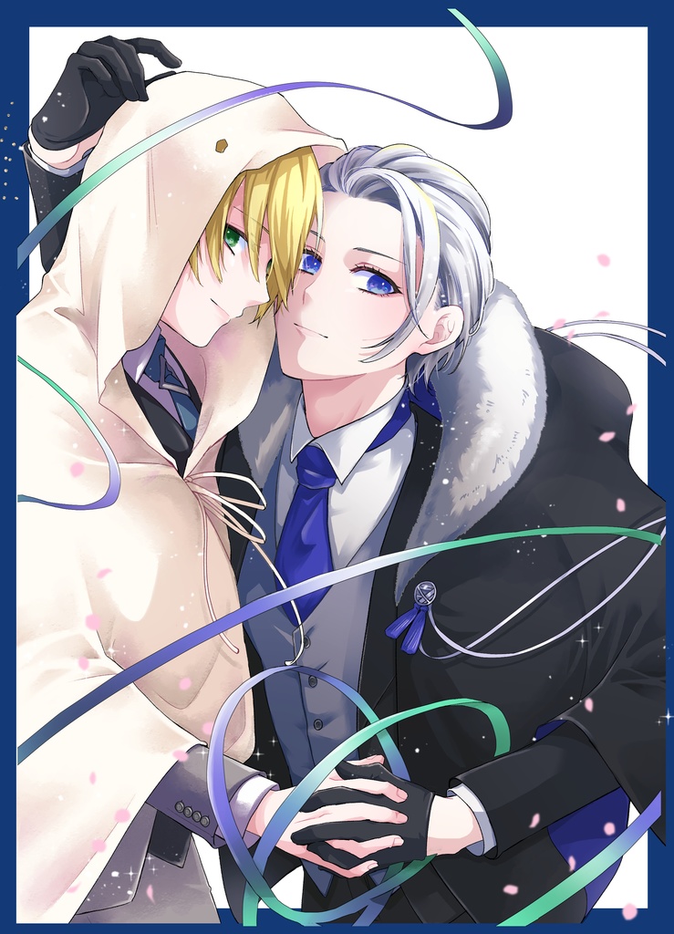 シンクライアント・メモリー表紙絵クリアファイル（リボン色違いVer）