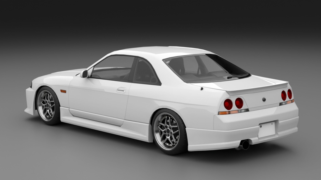 TypeMR33 2ドア 4ドア 3Dモデル 単品・セット販売あり