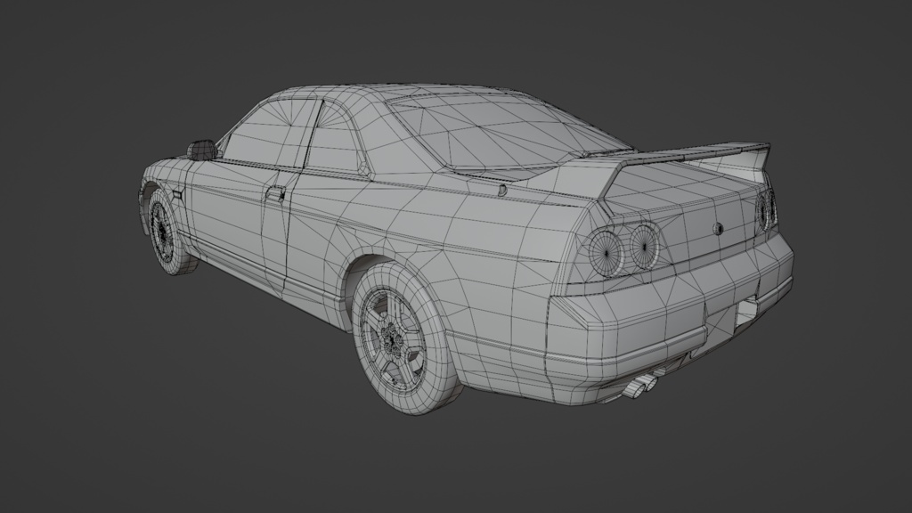 TypeMR33 2ドア 4ドア 3Dモデル 単品・セット販売あり