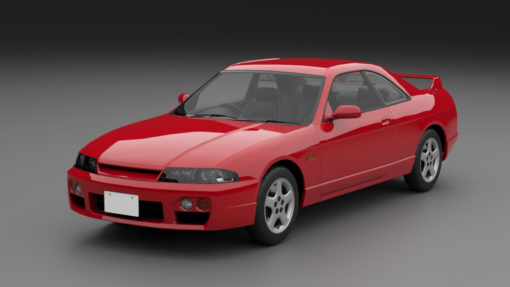 TypeMR33 2ドア 4ドア 3Dモデル 単品・セット販売あり