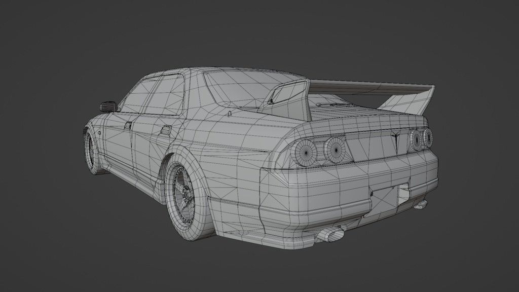 TypeMR33 2ドア 4ドア 3Dモデル 単品・セット販売あり