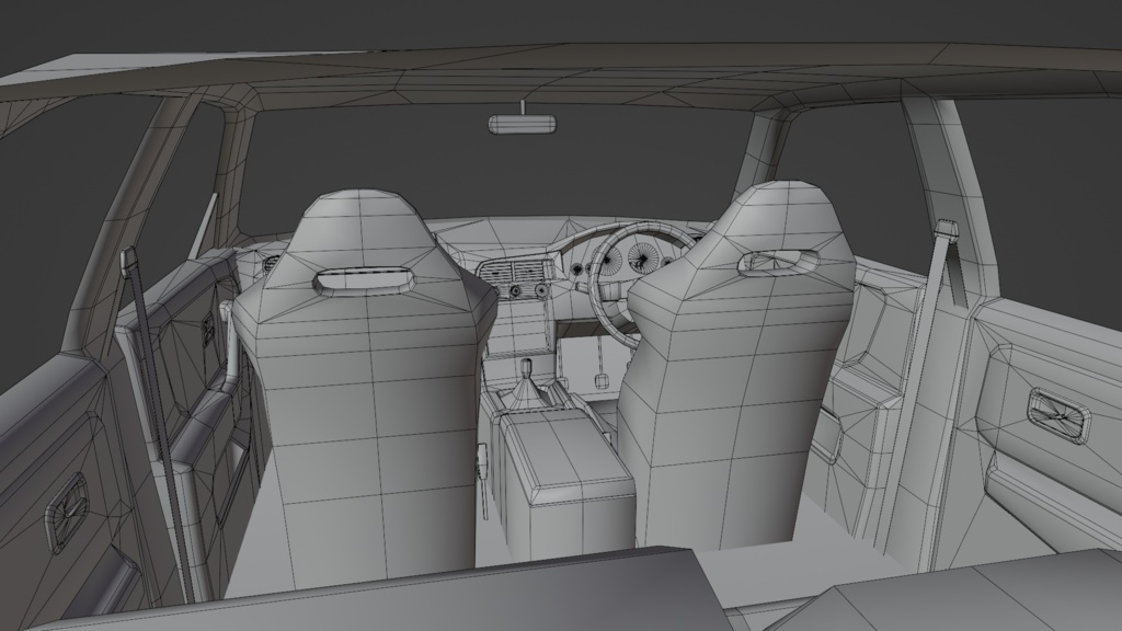 TypeMR33 2ドア 4ドア 3Dモデル 単品・セット販売あり