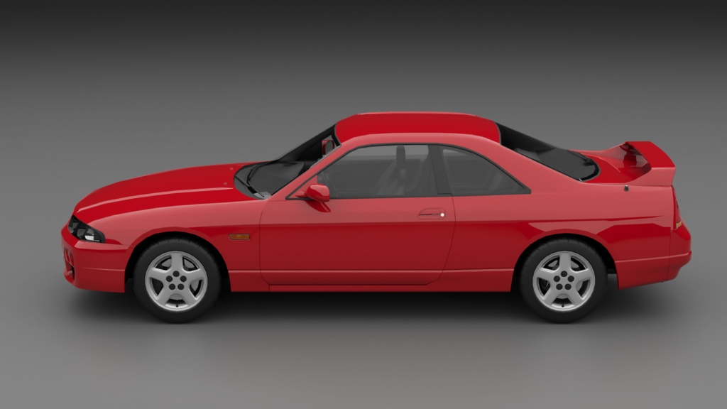 TypeMR33 2ドア 4ドア 3Dモデル 単品・セット販売あり