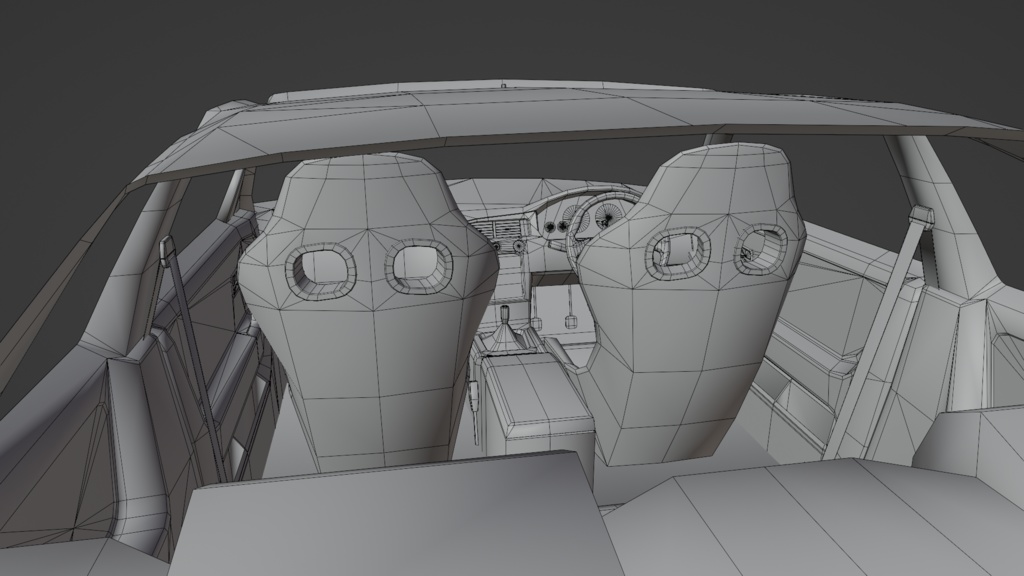 TypeMR33 2ドア 4ドア 3Dモデル 単品・セット販売あり