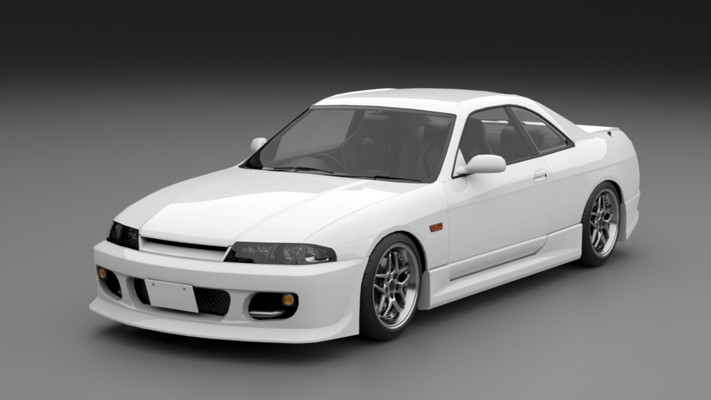 TypeMR33 2ドア 4ドア 3Dモデル 単品・セット販売あり