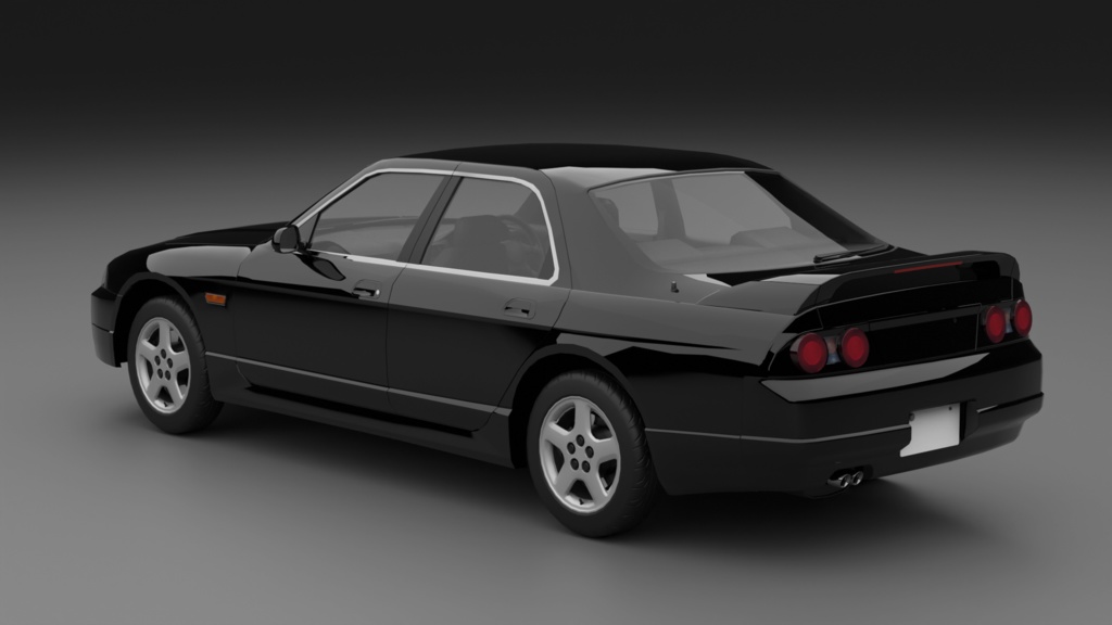 TypeMR33 2ドア 4ドア 3Dモデル 単品・セット販売あり