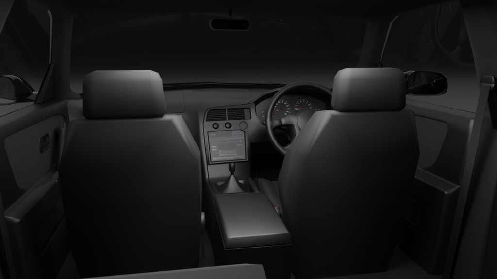 TypeMR33 2ドア 4ドア 3Dモデル 単品・セット販売あり