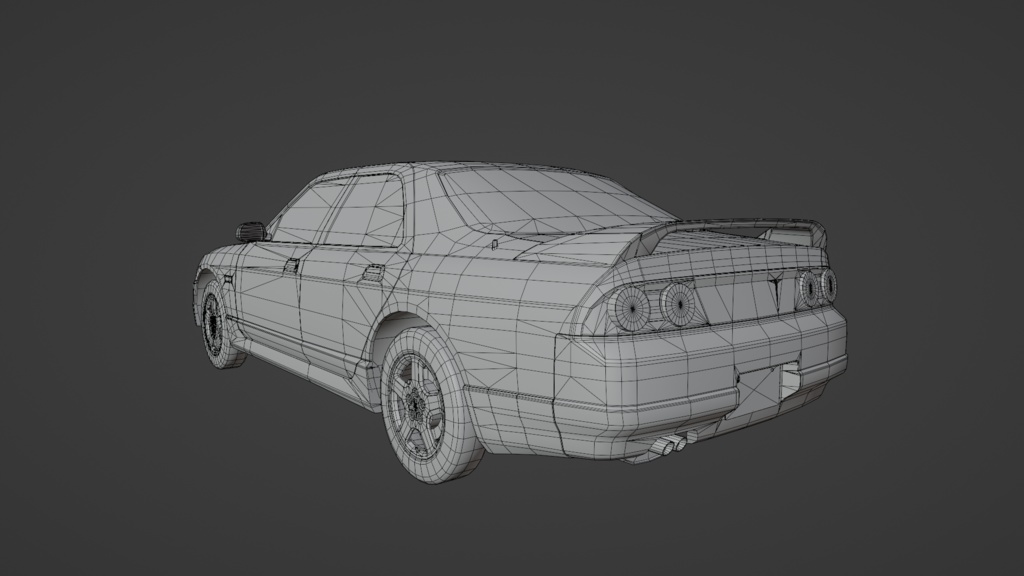 TypeMR33 2ドア 4ドア 3Dモデル 単品・セット販売あり