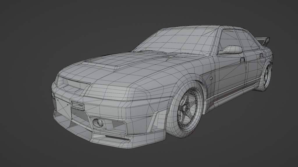 TypeMR33 2ドア 4ドア 3Dモデル 単品・セット販売あり