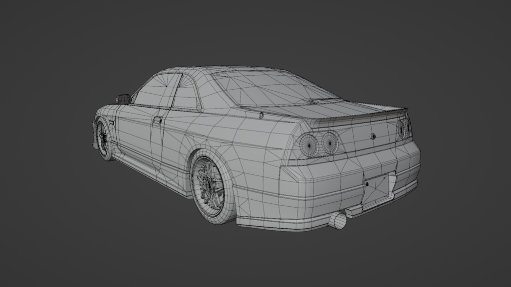 TypeMR33 2ドア 4ドア 3Dモデル 単品・セット販売あり