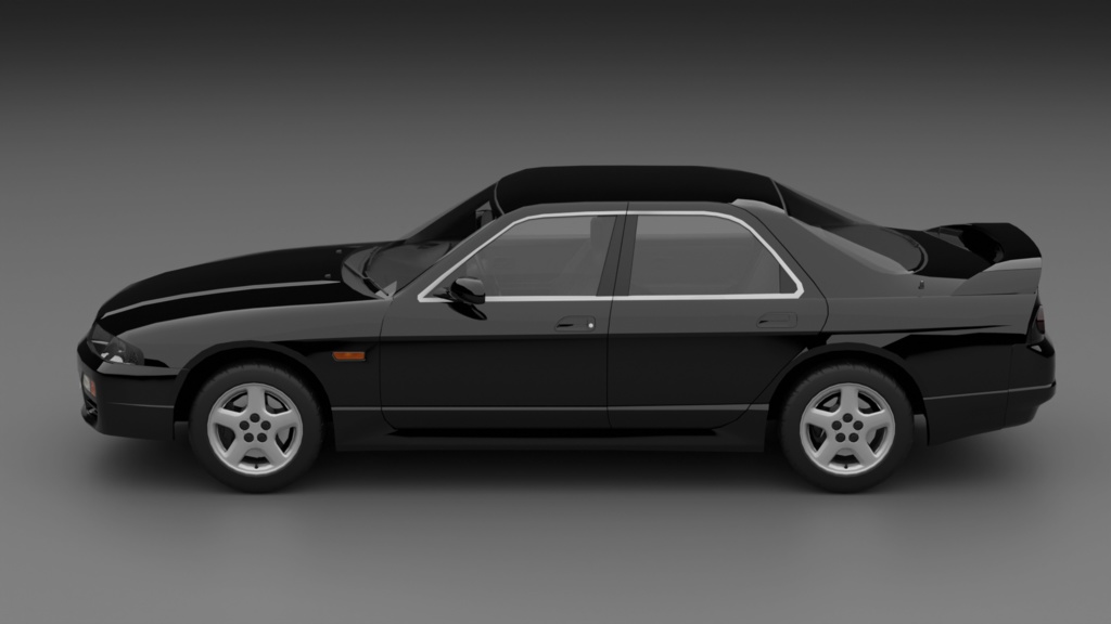 TypeMR33 2ドア 4ドア 3Dモデル 単品・セット販売あり