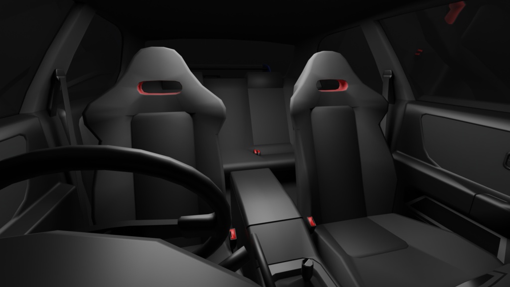 TypeMR33 2ドア 4ドア 3Dモデル 単品・セット販売あり