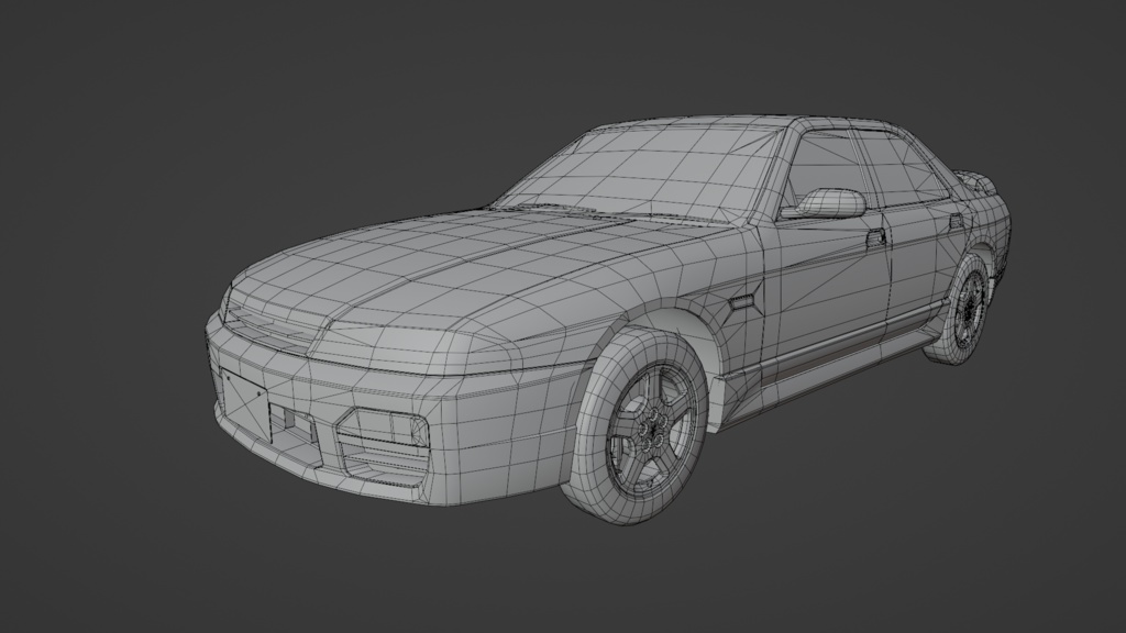 TypeMR33 2ドア 4ドア 3Dモデル 単品・セット販売あり