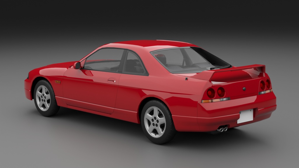 TypeMR33 2ドア 4ドア 3Dモデル 単品・セット販売あり