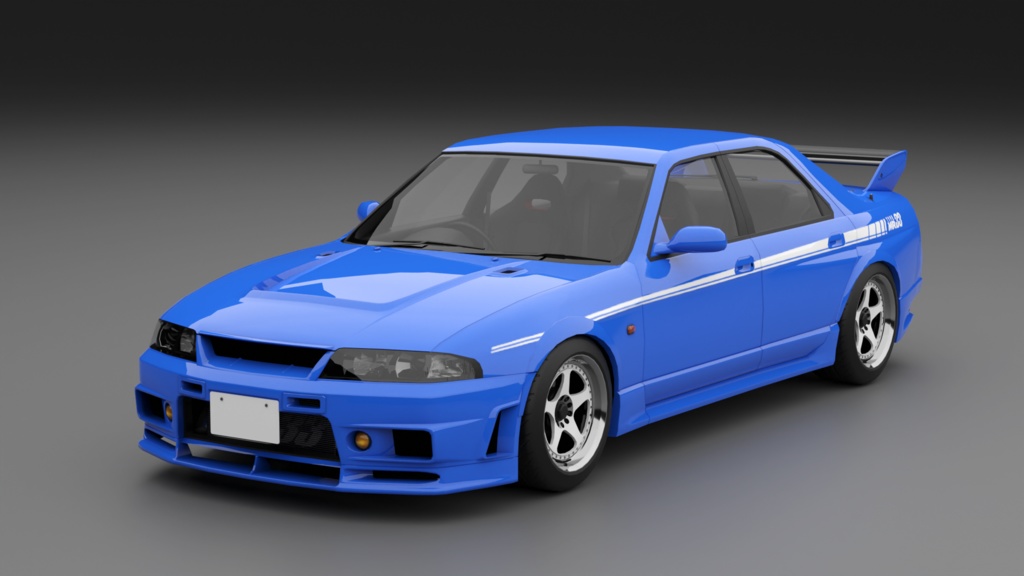 TypeMR33 2ドア 4ドア 3Dモデル 単品・セット販売あり