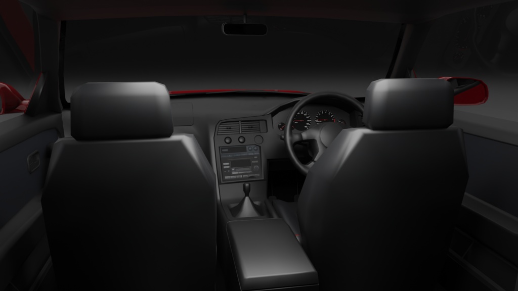 TypeMR33 2ドア 4ドア 3Dモデル 単品・セット販売あり