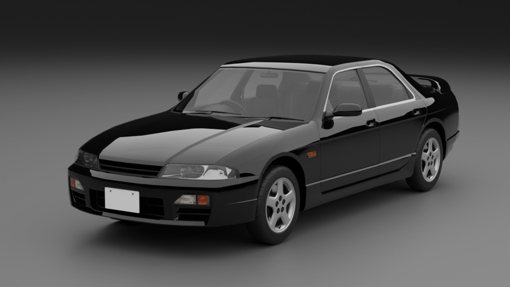 TypeMR33 2ドア 4ドア 3Dモデル 単品・セット販売あり