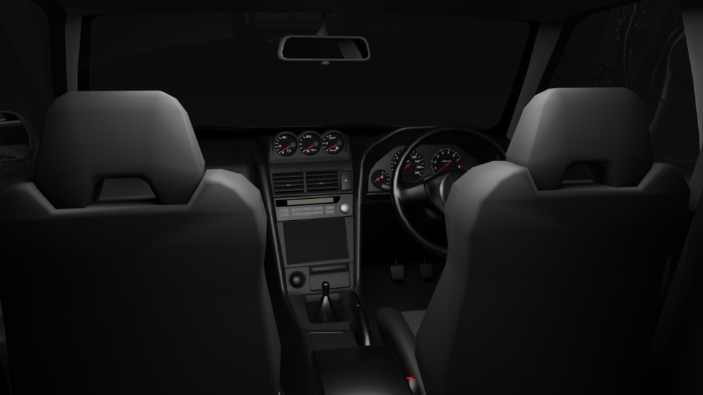 GtTR34 2ドア・4ドア 3Dモデル 単品・セット販売あり