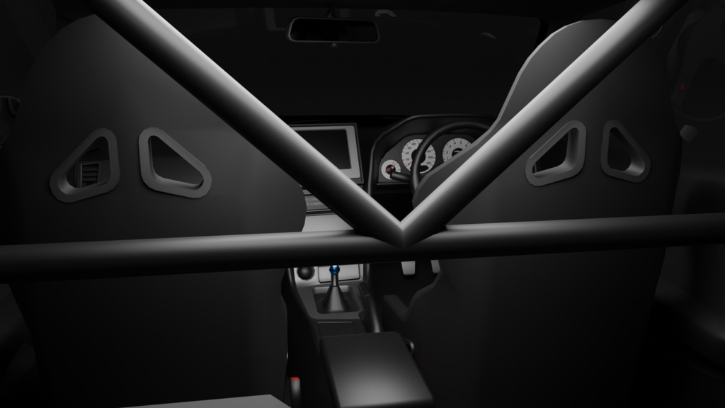 GtTR34 2ドア・4ドア 3Dモデル 単品・セット販売あり