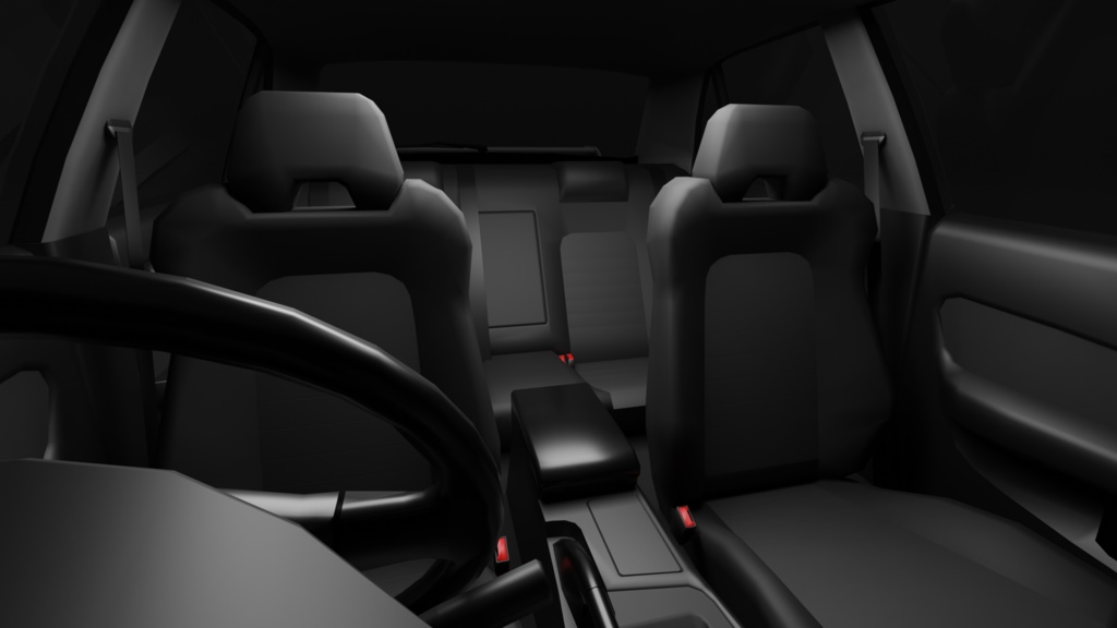 GtTR34 2ドア・4ドア 3Dモデル 単品・セット販売あり