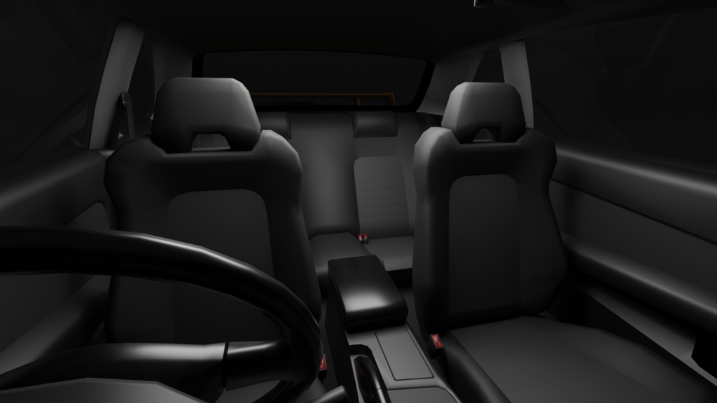 GtTR34 2ドア・4ドア 3Dモデル 単品・セット販売あり