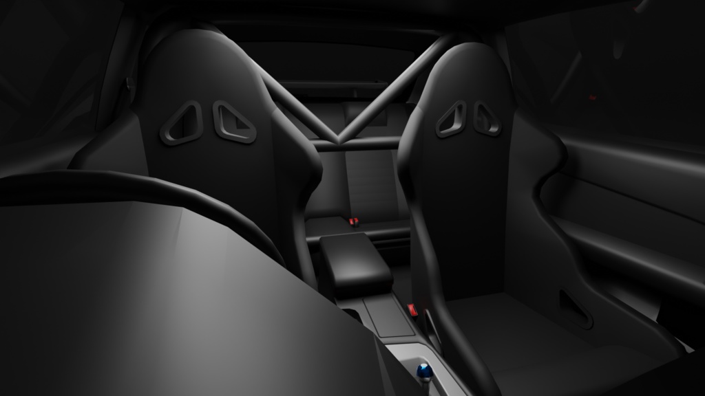 GtTR34 2ドア・4ドア 3Dモデル 単品・セット販売あり