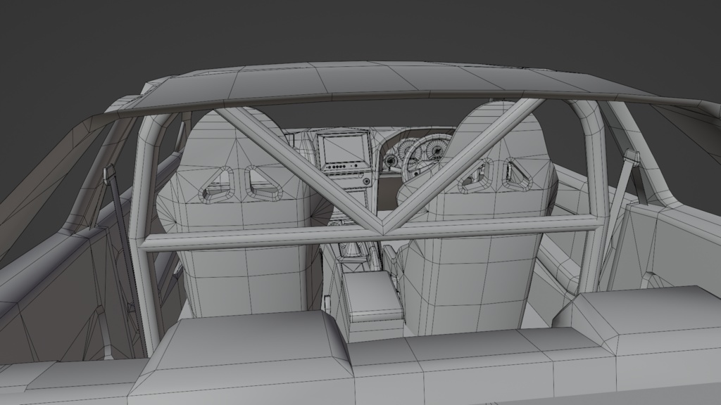 GtTR34 2ドア・4ドア 3Dモデル 単品・セット販売あり