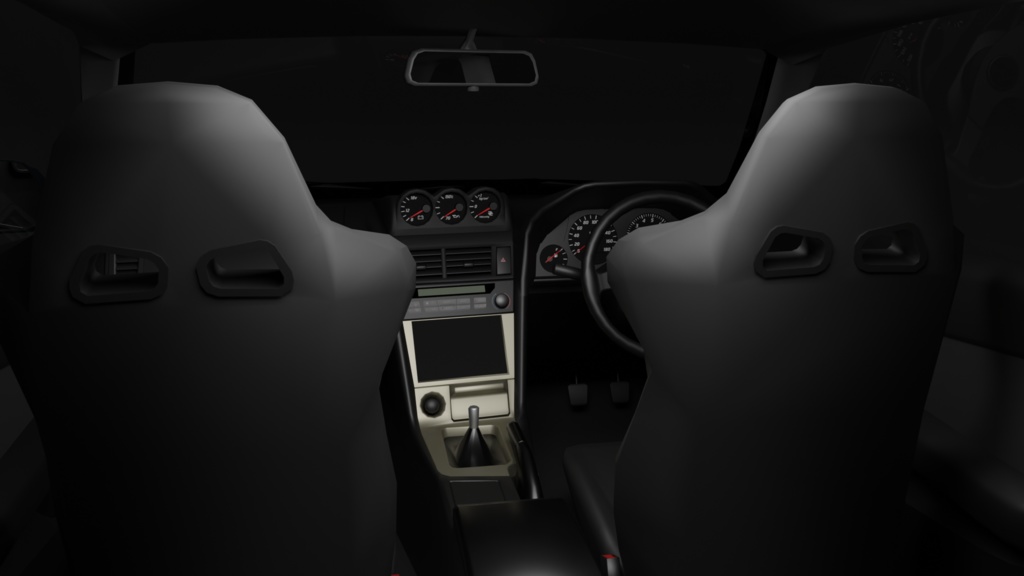 GtTR34 2ドア・4ドア 3Dモデル 単品・セット販売あり