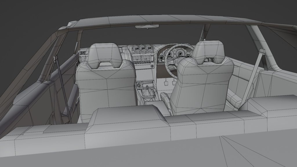 GtTR34 2ドア・4ドア 3Dモデル 単品・セット販売あり