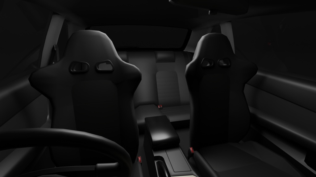 GtTR34 2ドア・4ドア 3Dモデル 単品・セット販売あり