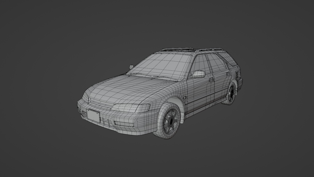 ディコード ワゴン CE 3Dモデル 単品・セット販売あり