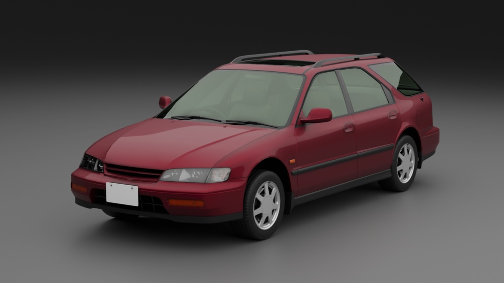 ディコード ワゴン CE 3Dモデル 単品・セット販売あり