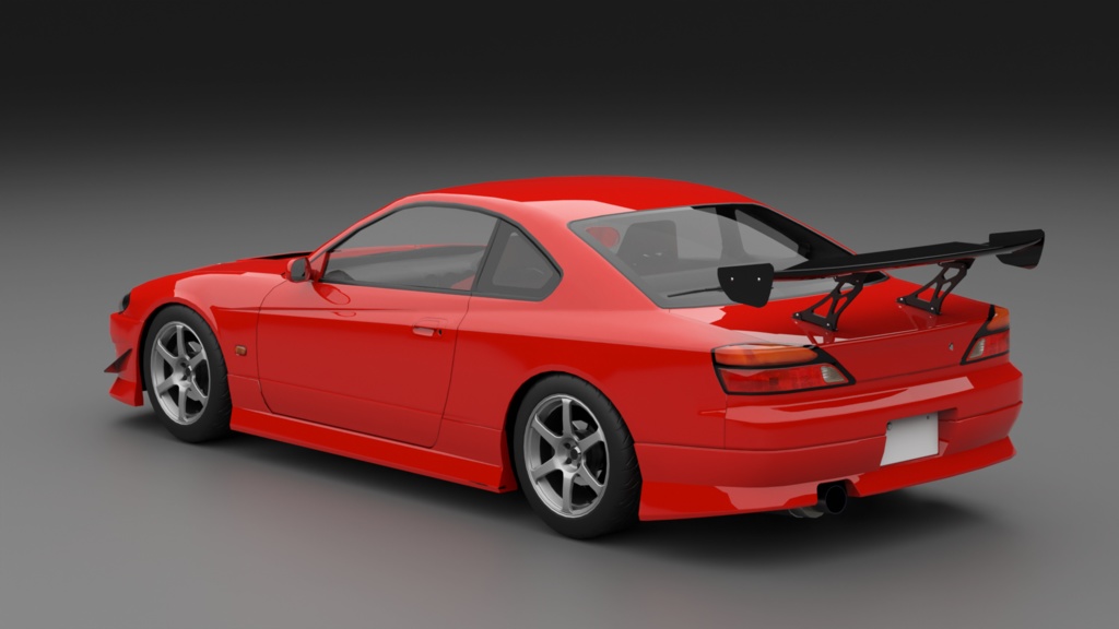 シランビア15 3Dモデル 単品・セット販売あり