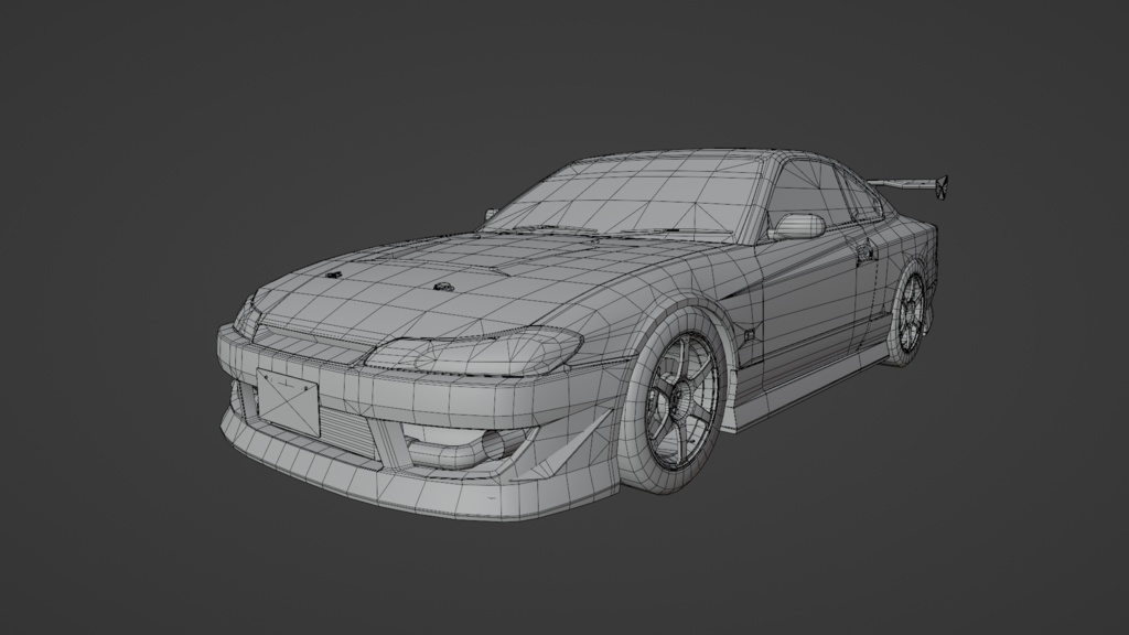 シランビア15 3Dモデル 単品・セット販売あり