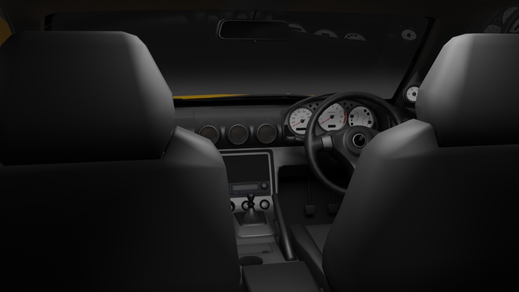 シランビア15 3Dモデル 単品・セット販売あり