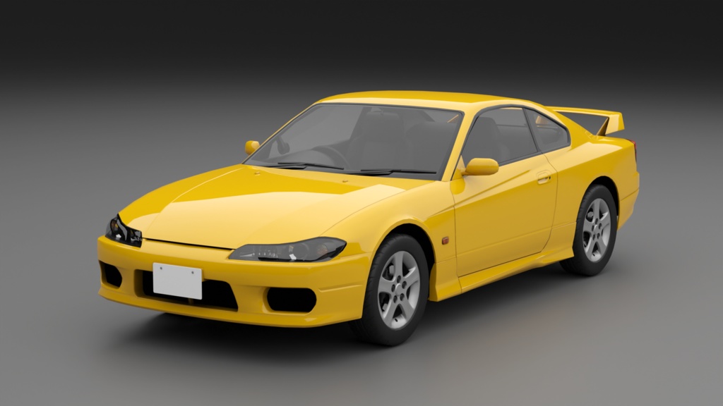 シランビア15 3Dモデル 単品・セット販売あり