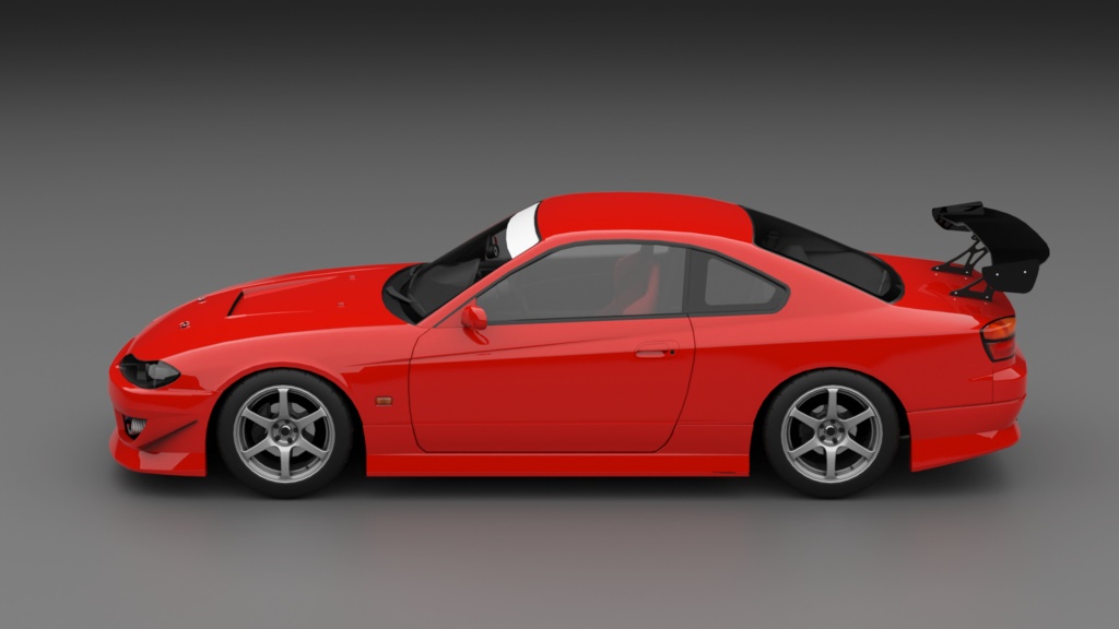 シランビア15 3Dモデル 単品・セット販売あり