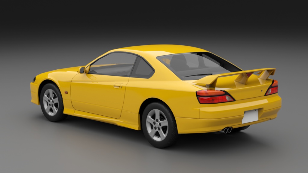 シランビア15 3Dモデル 単品・セット販売あり