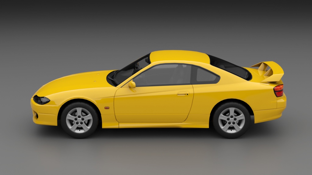 シランビア15 3Dモデル 単品・セット販売あり