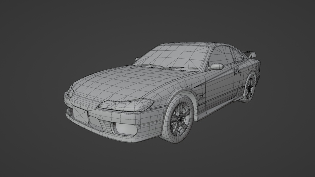 シランビア15 3Dモデル 単品・セット販売あり