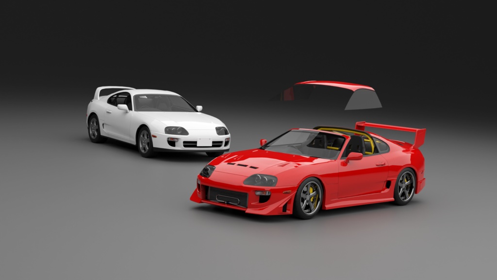 スープトカ V80 3Dモデル 単品・セット販売あり