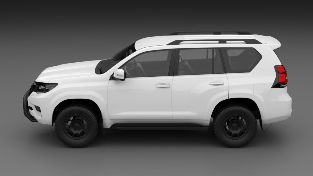 【無料】ランクルーズ プライド 3Dモデル