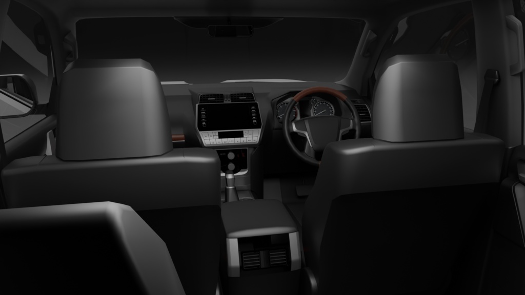 【無料】ランクルーズ プライド 3Dモデル